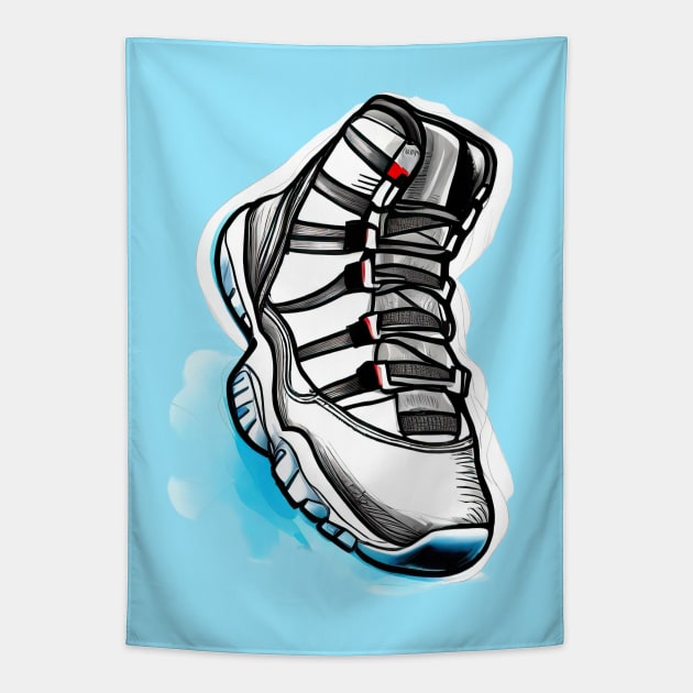 AJ XI Tapestry by Buff Geeks Art