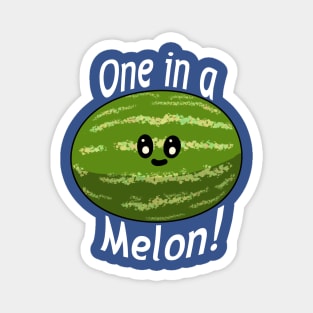 One in a Melon! Cute Watermelon Magnet