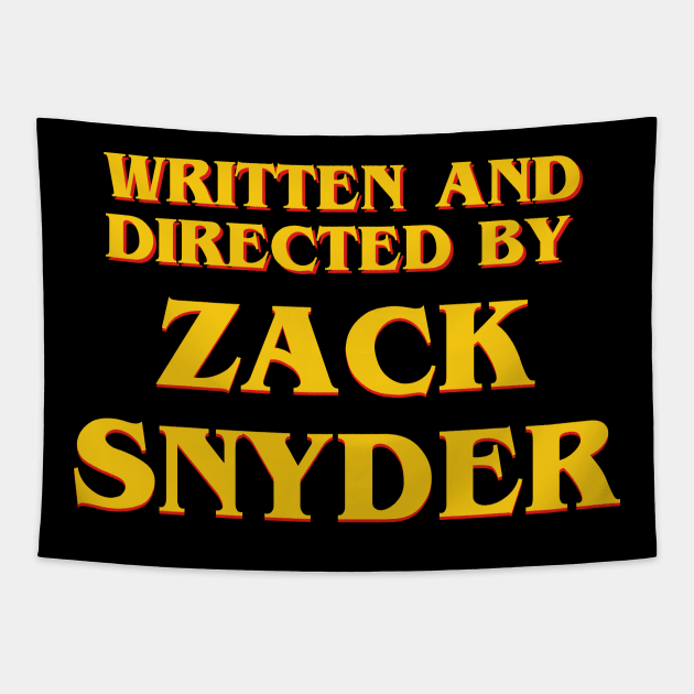 Written and Directed by Zack Snyder Tapestry by ribandcheese