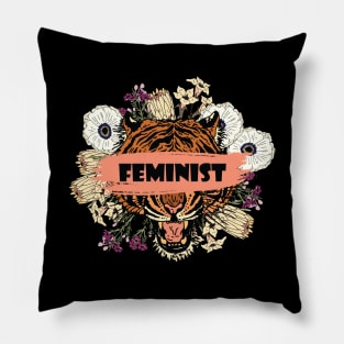 Feminism Smash the Patriarchy Women Rights Pillow