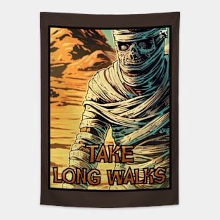 Take Long Walks Tapestry