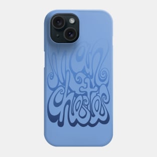 Manchester lettering - Baby Blue Phone Case