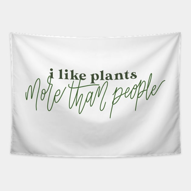 i like plants Tapestry by nicolecella98