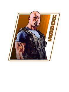 Team Furious - Hobbs Magnet