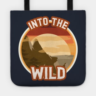 Into The Wild / Retro Design / Wildness Tote