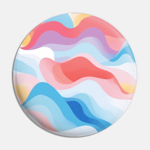 Pastel Ripples: Modern Abstract Waves Unleashed Pin by star trek fanart and more