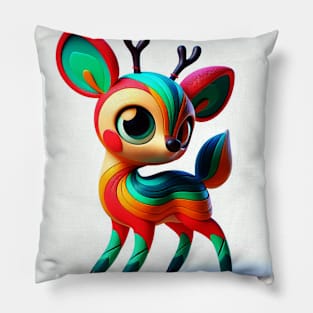 Animals, Insects and Birds - Deer #28 Pillow