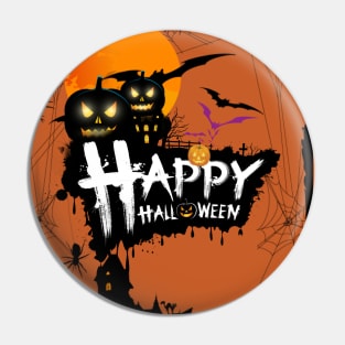 Happy Halloween Pin