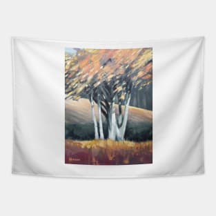 Autumn Trees Tapestry