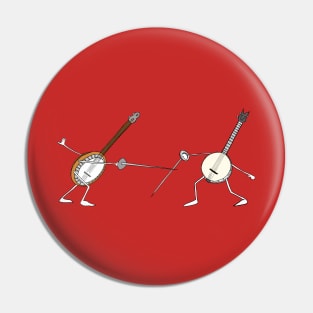 Dueling Banjos Pin