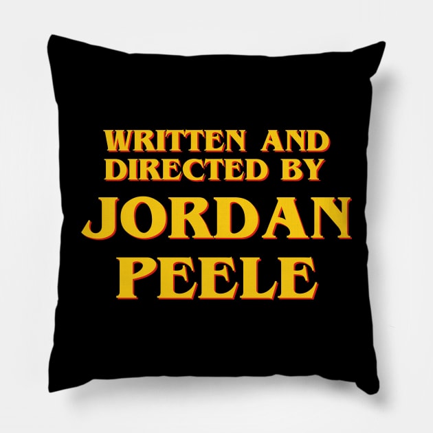 Written and Directed by Jordan Peele Pillow by ribandcheese