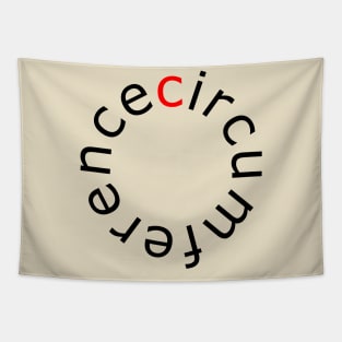 Circumference - Self-explanatory Terms Tapestry