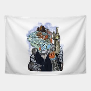 Steam Dragon Sheriff Tapestry