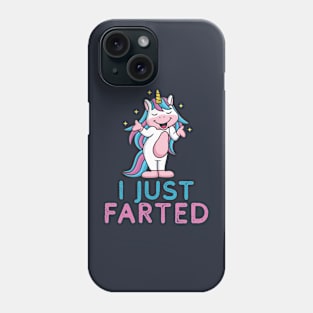 I Farted - Cute But Still - The Smell We All Smelt - Unicorn Phone Case
