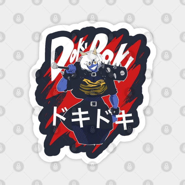 DOKI DOKI ONI Magnet by olafollis