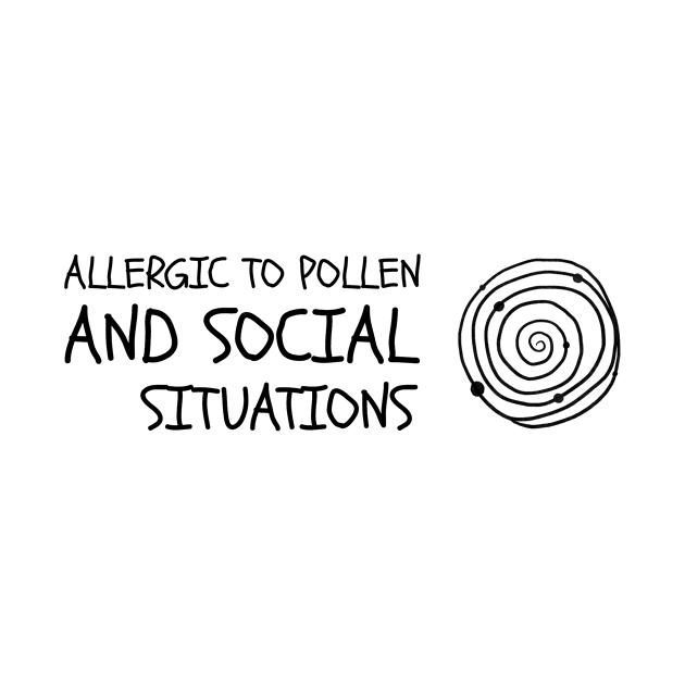 Allergic to pollen and social situations by Cranky Goat