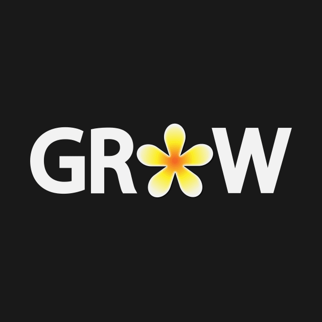 Grow text design by DinaShalash