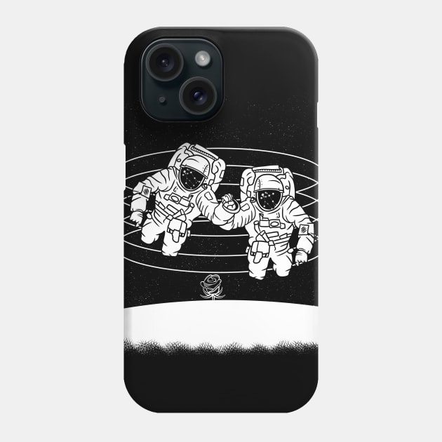 Astronaut life on the moon Phone Case by mailboxdisco