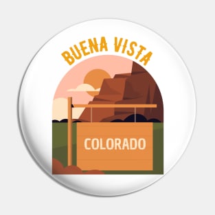 Buena Vista Colorado Pin