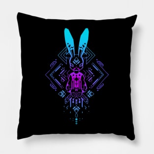 Cyber Bunny Pillow