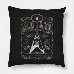 Old Axe Flying V Pillow