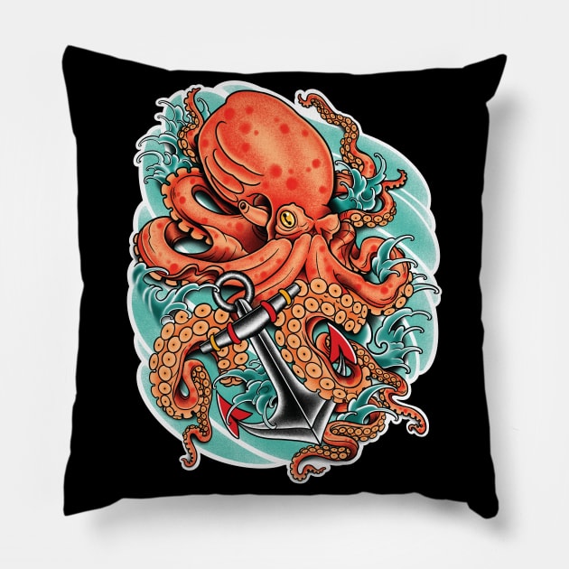 Giant Octopus Pillow by Seven Relics