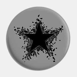 black star Pin