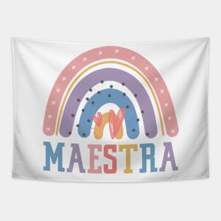 Maestra - Spanish teacher latina - bilingual teacher Tapestry