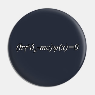 Dirac equation Pin