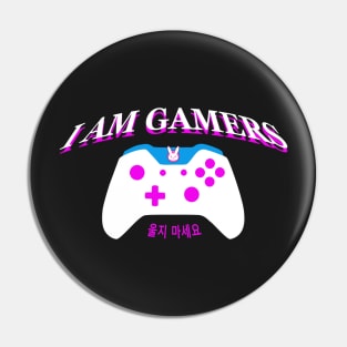 I AM GAMERS Pin