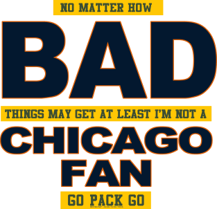 Not a Bears fan Magnet