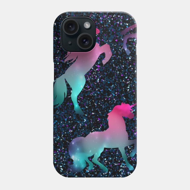 Galaxy unicorn Phone Case by CindersRose