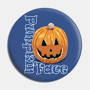 Pumpkin face Pin