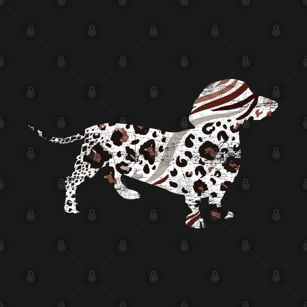 Leopard Wiener Dog by ShirtsShirtsndmoreShirts