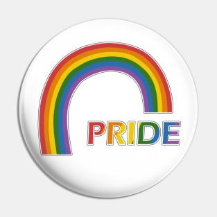 Rainbow pride Pin