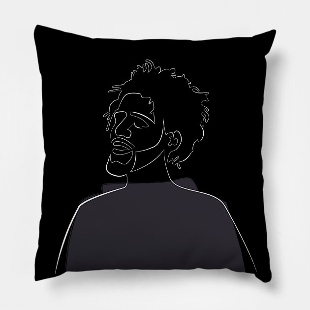 J Cole Pillow by itsareligion