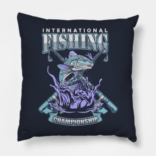 FISHING CHAMPIONSHIP Pillow