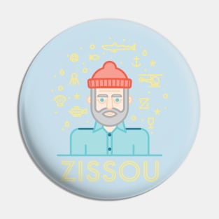 Zissou Pin