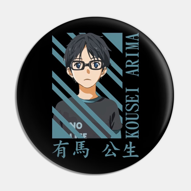 Kousei Arima Pin by HammiltenJohn