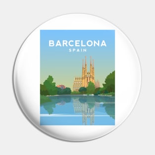 Barcelona, La Sagrada Familia, Spain Pin