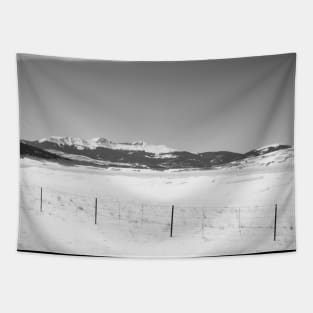 Fairplay Town Colorado Mountains Landscape Photography V4 Tapestry