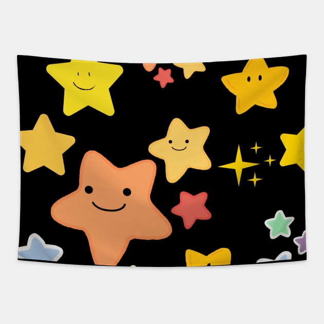 twinkle twinkle little star Tapestry by zzzozzo