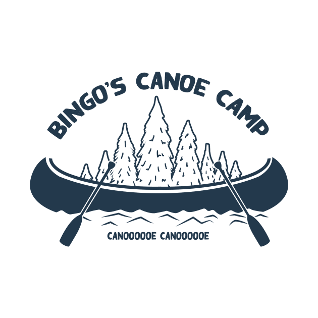 Bingo's Canoe Camp by Cat Bone Design