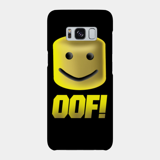 Roblox Oof Noob Head Oof Phone Case Teepublic - roblox oof noob head oof sticker teepublic