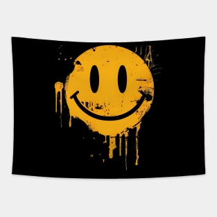 Graffiti Smiley Tapestry