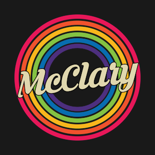 McClary - Retro Rainbow Style T-Shirt