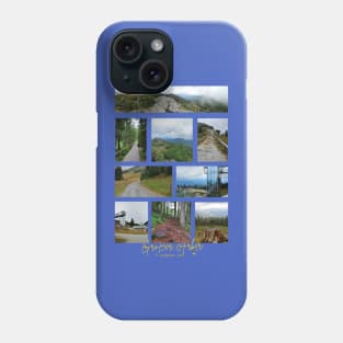 colage photos landscape Großer Arber germany Phone Case