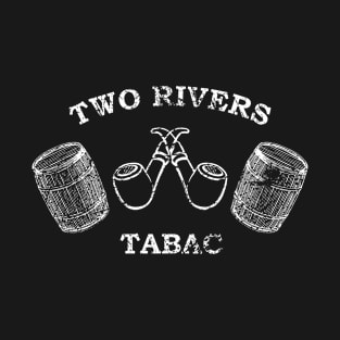 Two Rivers Tabac Distressed. T-Shirt