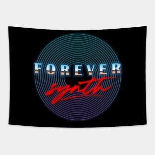 Forever Synth logo Tapestry