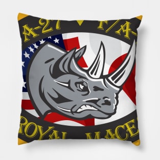 VFA-27 Royal Maces - Rhino Pillow